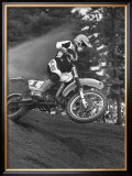 Berm Launch Framed Giclee Print by Charlie Morey