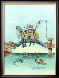 Missing the Boat Framed Giclee Print by Gary Patterson