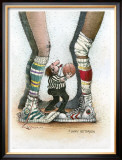 Jump Ball Framed Giclee Print by Gary Patterson
