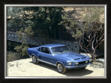 1968 Shelby GT500 Framed Giclee Print