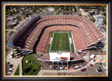Mile High Stadium - Denver, Colorado Print by Mike Smith