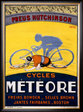Cycles Meteore Framed Giclee Print by Georges Faivre