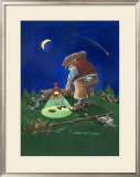 Golf Fanatic Framed Giclee Print by Gary Patterson