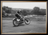 High Speed Sweeper Framed Giclee Print by Charlie Morey