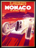 Monaco, 1930 Framed Giclee Print