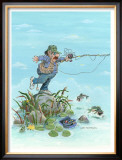 Backlash Framed Giclee Print by Gary Patterson