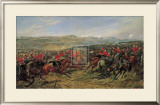 The Charge of the Heavy Brigade Print by D. Giles