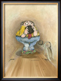 Split Happens Framed Giclee Print by Gary Patterson