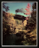 Train 201 East Bound over Bridge 52 on the Abingdon Branch, Virginia Prints by O. Winston Link