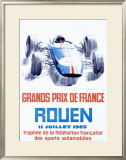 Rouen F1 Grand Prix, c.1965 Framed Giclee Print by Michel Beligond