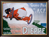 Grand Prix de l'ACF Framed Giclee Print by Bric 