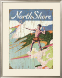North Shore Framed Giclee Print
