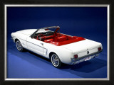 1964-1/2 Mustang Convertible Framed Giclee Print