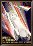 Circuito Alessandria Framed Giclee Print by Riccobaldi 