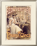Palais de Glace, Reoverture Framed Giclee Print by Loir 