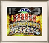 2008 Pittsburgh Steelers SuperBowl XLIII Champions Framed Photographic Print