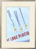 Ski At Lake Placid Limited Edition Framed Print by Mallrer Mv