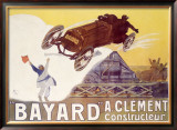 Bayard Framed Giclee Print by Lucien-Henri Weiluc