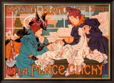 Exposition de Blanc Place Framed Giclee Print by Thiriet 