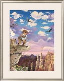 Long Shot Framed Giclee Print by Gary Patterson