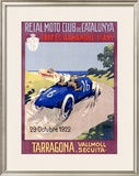 Reial Moto Club de Catalunya Framed Giclee Print by A. Garcia