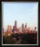 Atlanta, Georgia Skyline Framed Photographic Print