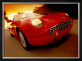 2002 Ford Thunderbird Framed Giclee Print