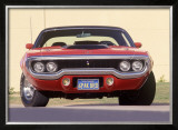 1971 Plymouth Road Runner Framed Giclee Print by David Newhardt