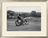 High Speed Sweeper Framed Giclee Print by Charlie Morey