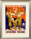 El Partido Unico Framed Giclee Print