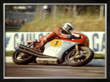 MV Agusta GP Motorcycle Framed Giclee Print