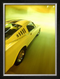 1965 Shelby GT350 Framed Giclee Print by David Newhardt
