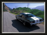1966 Shelby GT350 Framed Giclee Print by David Newhardt
