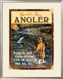 World's Best Angler Framed Giclee Print