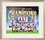 New York Giants - Super Bowl XLII Framed Photographic Print