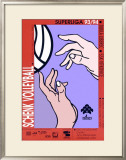 Czech Volleyball Framed Giclee Print by Rajlick 