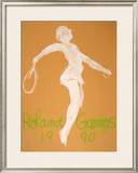 Roland Garros 1990 Posters by Claude Garache