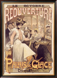 Palais de Glace, Reoverture Framed Giclee Print by Loir 