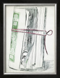 Roll of Bills, c.1962 Print by Andy Warhol