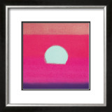 Sunset, c.1972 (hot pink, purple, red, blue) Prints by Andy Warhol