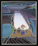 Ponds and Streams Prints by Wayne Thiebaud