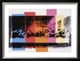 Detalle de la última cena (Detail of the Last Supper, ca. 1986) Pósters por Andy Warhol