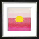Sunset, c.1972 (hot pink, pink, yellow) Prints by Andy Warhol
