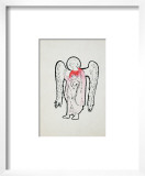 Angel, c.1965-1985 (red with halo) Posters by Andy Warhol