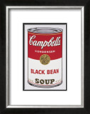Campbell's Soup I: Black Bean, c.1968 Posters by Andy Warhol