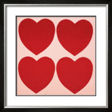 Hearts, c.1979-84 Prints by Andy Warhol