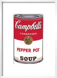 Campbell's Soup I: Pepper Pot, c.1968 Prints by Andy Warhol