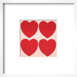 Hearts, c.1979-84 Posters by Andy Warhol