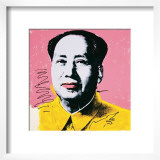 Mao, c.1972 (Yellow Shirt) Prints by Andy Warhol