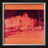 Five Deaths on Orange (Orange Disaster), c.1963 (orange car) Posters by Andy Warhol
